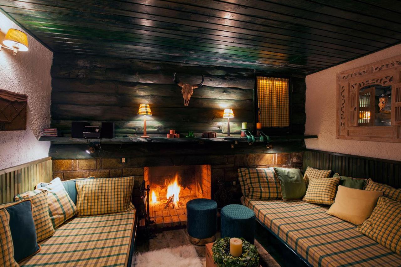 Dandy Villas Agoriani - Chalet Ivoni - Fireplace Eptálofos Exteriér fotografie