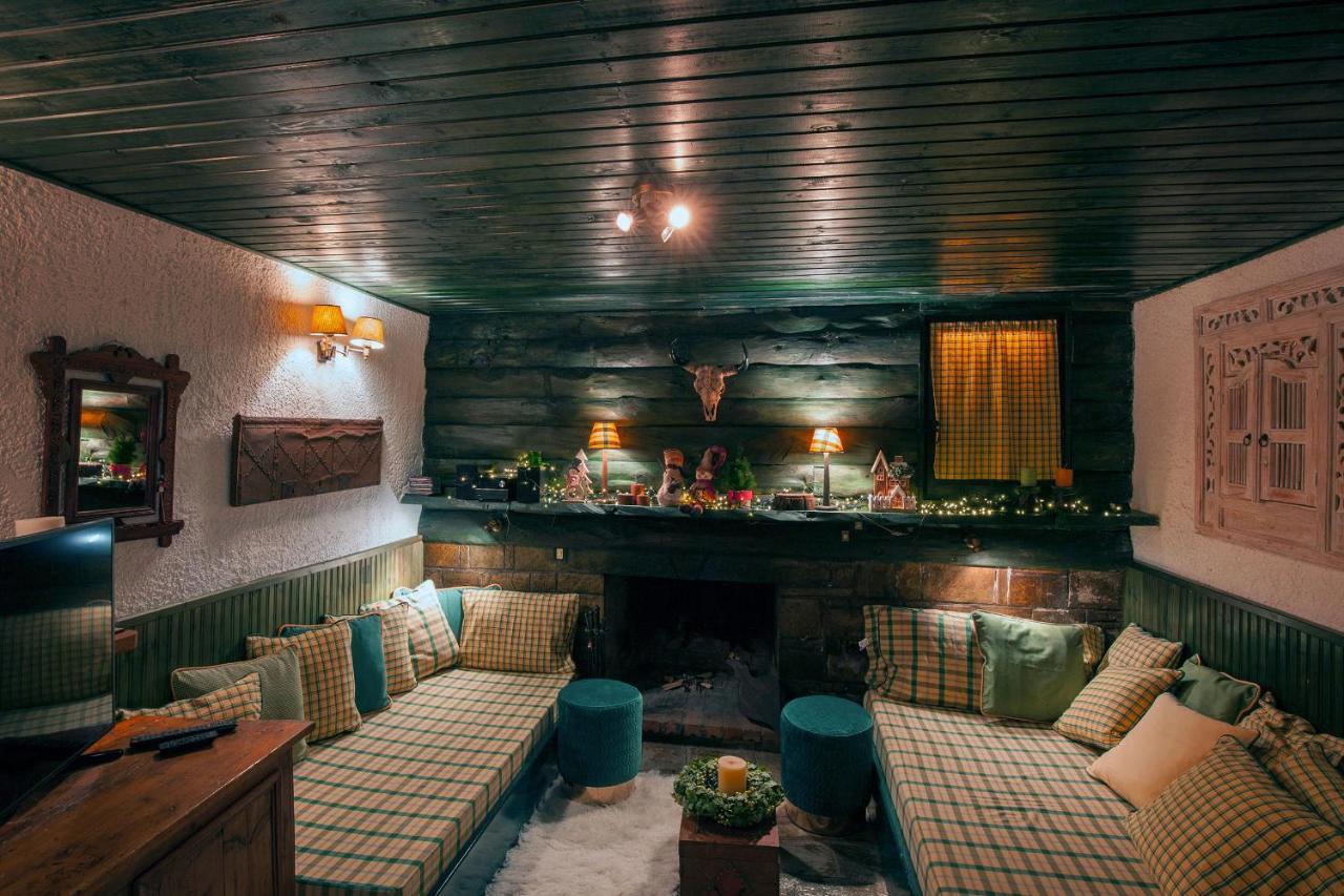 Dandy Villas Agoriani - Chalet Ivoni - Fireplace Eptálofos Exteriér fotografie